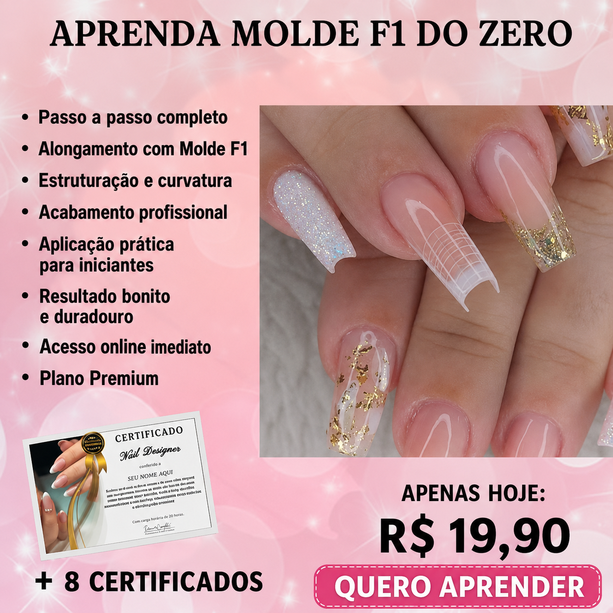 Curso online de Molde F1 do zero
